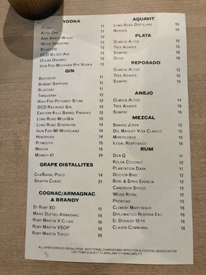 Menu photo 4 Marrow Detroit, MI