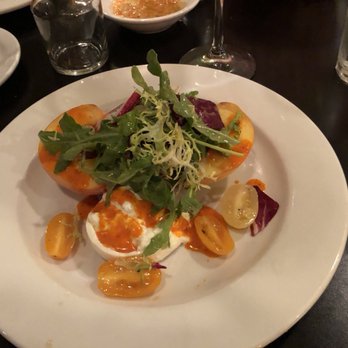 Farro Italian Restaurant - Palisade Peach seasonal salad - Italian Near Me - Centennial, Colorado Farro Italian Restaurant - Palisade Peach seasonal salad - Italian Near Me - Centennial, Colorado