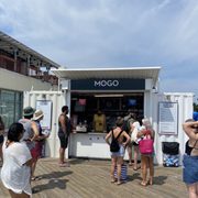 Photo of MOGO Korean Fusion Tacos - Asbury Park, NJ, United States. The line