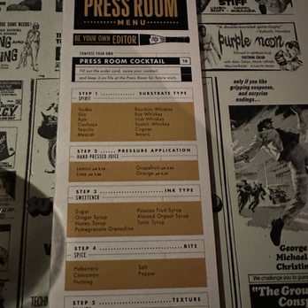 The Press Room - Bars Near Me - New York, New York The Press Room - Bars Near Me - New York, New York