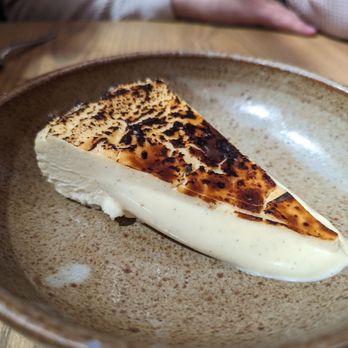Ernest - Medium rare basque cheesecake - New American Near Me - San Francisco, California