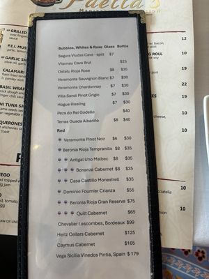 Menu photo 2 Paella's Mediterranean Fusion  Naples, FL