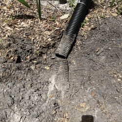 Allpro Crawlspace Repair & Stabilizing - Cut through existing drain pipe