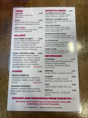 Menu photo 3 Lovebird - Almost Famous Chicken Winter Haven, FL