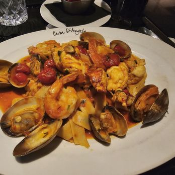 Casa D'Angelo Ristorante - Seafood special with modified noodle :) - Italian Near Me - Boca Raton, Florida