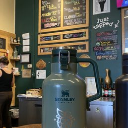 Beer menu/counter Beer menu/counter