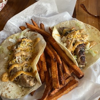 Dan B Murphy's Restaurant & Bar - Seared tuna tacos with sweet potato fries - Bars Near Me - Bay Saint Louis, Mississippi