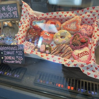 Get'n Go Donuts - Valentine's donut dozen - Donuts Near Me - Carlsbad, California Get'n Go Donuts - Valentine's donut dozen - Donuts Near Me - Carlsbad, California