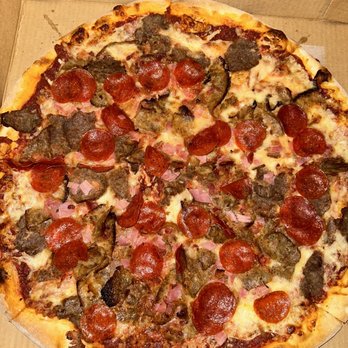 Tomatoes Pizzeria - XL Meat Lovers - Pizza Near Me - Greenacres, Florida Tomatoes Pizzeria - XL Meat Lovers - Pizza Near Me - Greenacres, Florida