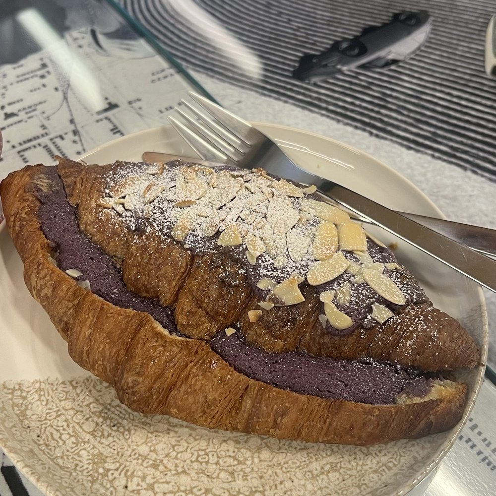 Sining - Ube croissant - Desserts Near Me - Niagara Falls, Ontario