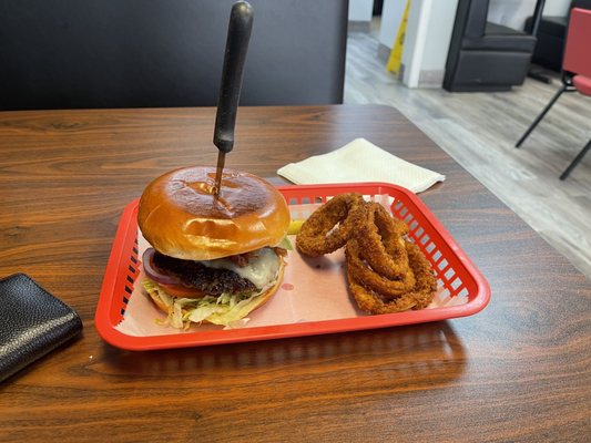 Old School Burger by null