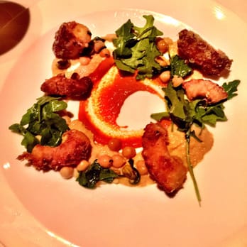 Aria - Tempura octopus - New American Near Me - Atlanta, Georgia
