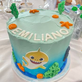 Baked by Blair - Baby shark cake - Bakeries Near Me