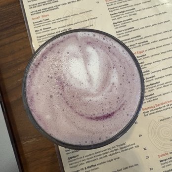 Kitchen Story - Dirty ube latte - Breakfast & Brunch Near Me - Oakland, California Kitchen Story - Dirty ube latte - Breakfast & Brunch Near Me - Oakland, California