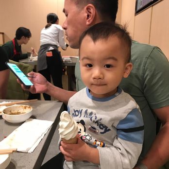 Haidilao Hotpot Flushing - Ice cream = happy baby - Hot Pot Near Me - Flushing, New York