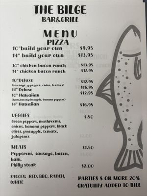 Menu photo 2 The Bilge Bar And Grill Curtice, OH Menu photo 2 The Bilge Bar And Grill Curtice, OH