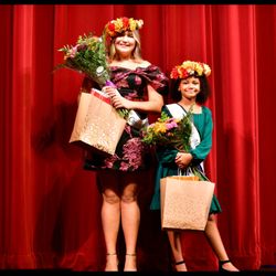 Hubbard Florist - Miss Chrysanthemum/Jr Miss Chrysanthemum. Flowers donated by Hubbard Florist