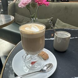 Lovely morning for a cafe latte
