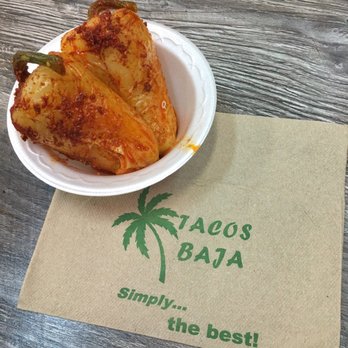 Tacos Baja - Roasted pepper! - Seafood Near Me - Whittier, California