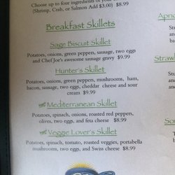Sage Biscuit Cafe - Downtown - The Hunter skillet is the most popular, but try the safe skillet for something more unique!