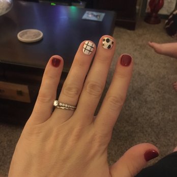 Abbey Nails - Xmas Black and White party! - Nail Salons Near Me - Ashburn, Virginia Abbey Nails - Xmas Black and White party! - Nail Salons Near Me - Ashburn, Virginia