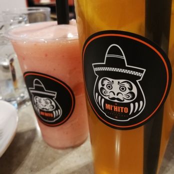 Spoon and Fork Corner - Strawberry slush and tropical green tea - Japanese Near Me - Mississauga, Ontario