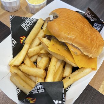The Burger Kitchen - Double cheese burger - Burgers Near Me - Cypress Gardens, Florida The Burger Kitchen - Double cheese burger - Burgers Near Me - Cypress Gardens, Florida