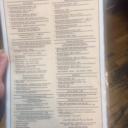 Poor House Bistro - Menu as of 5-3-17 - menu - Cajun/Creole Near Me - San Jose, California
