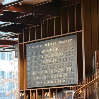 Starbucks Reserve Roastery - Inside - Coffee Roasteries Near Me - New York, New York