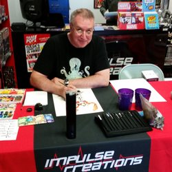 Impulse Creations Comics & Collectibles - Barry Kitson signing at Impulse Creations.