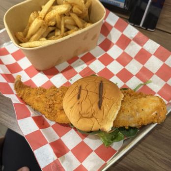 Claude Have Mercy - Salone Fish Sandwich Combo - Seafood Near Me - Silver Spring, Maryland Claude Have Mercy - Salone Fish Sandwich Combo - Seafood Near Me - Silver Spring, Maryland