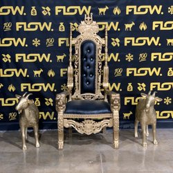 Flow Supreme Air Sports - How legendary is this goat throne?