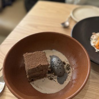 Arquet - Hojicha tiramisu - New American Near Me - San Francisco, California Arquet - Hojicha tiramisu - New American Near Me - San Francisco, California