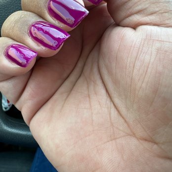 Pro Nails - Bubbles in top coat - Nail Salons Near Me - Colonial Heights, Virginia