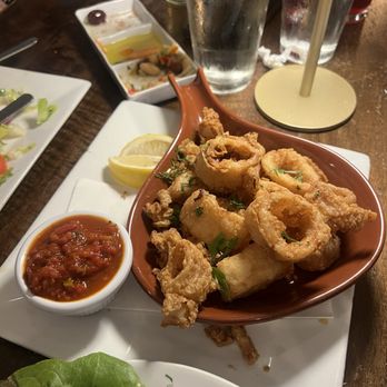 Maria's Mediterranean - Calamari - Seafood Near Me - Bayside, New York Maria's Mediterranean - Calamari - Seafood Near Me - Bayside, New York
