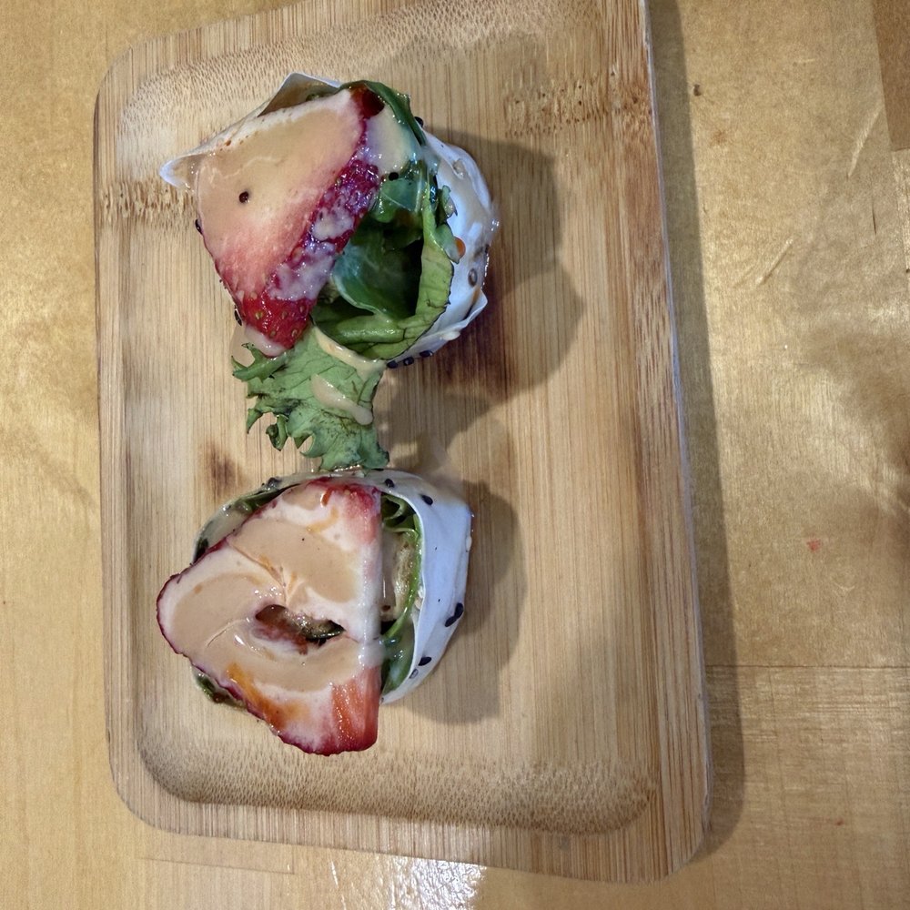 Tama Sushi - strawberry sesame roll - Sushi Bars Near Me - Huntington Beach, California