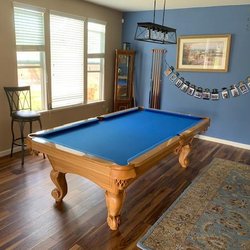 Pool Table Pros - Academy Blue New Felt Replacement