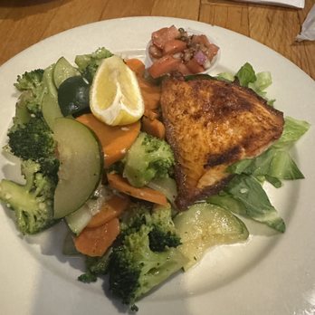 Temple Hill Tavern & Catering - Salmon (with extra veggies instead of potato) - Caterers Near Me - New Windsor, New York