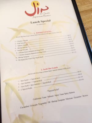 Menu photo 8 Jin Sushi Sunrise, FL Menu photo 8 Jin Sushi Sunrise, FL