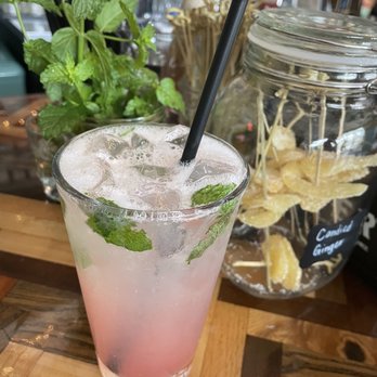 ShopBar - Fresh picked mint mojito with a splash of housemade watermelon purée. - Bars Near Me - Louisville, Kentucky ShopBar - Fresh picked mint mojito with a splash of housemade watermelon purée. - Bars Near Me - Louisville, Kentucky