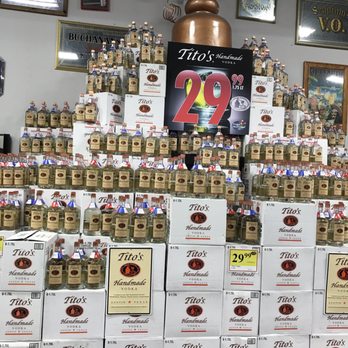Frugal MacDoogal - Tito's is soooo popular. They have their own corner! - Beer, Wine & Spirits Near Me - Fort Mill, South Carolina