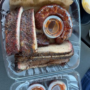 The Wagon Wheel BBQ - All the meats from the Paco's special. No regrets but I should have tried the chicken fried steak. - Barbeque Near Me - Eagle Pass, Texas