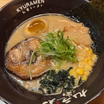Kyuramen - Downtown Chicago - (1) Tonkotsu Shouyu Ramen - Japanese Curry Near Me - Chicago, Illinois