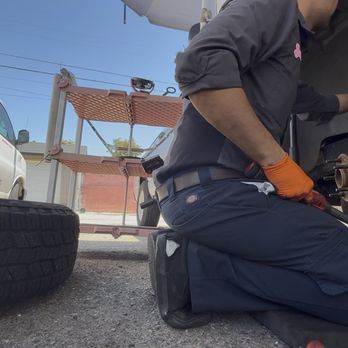 Quantum Mobile Mechanic - Suspension action shot - Auto Repair Near Me