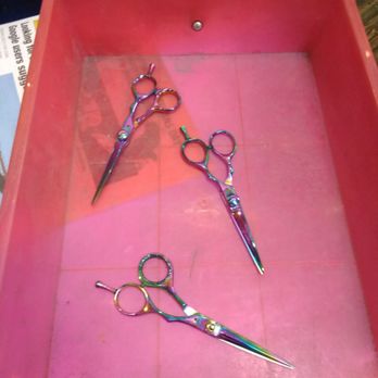 Vulcan Knife - These are my hair cutting shears they got them very sharp for me, good work. - Knife Sharpening Near Me - Lakewood, Washington Vulcan Knife - These are my hair cutting shears they got them very sharp for me, good work. - Knife Sharpening Near Me - Lakewood, Washington