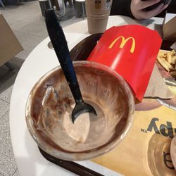 McDonald's - ALREADY EATEN ICE CREAN