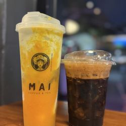 MAI Coffee & Tea House - Avomango Glow Brown Sugar Shaken  @dangit.all