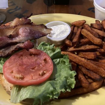 Bonefish Mac's Sports Grille - Salmon BLT - American Near Me - Lighthouse Point, Florida Bonefish Mac's Sports Grille - Salmon BLT - American Near Me - Lighthouse Point, Florida