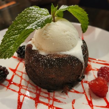 Five Restaurant - Lava cake - Italian Near Me - Fresno, California Five Restaurant - Lava cake - Italian Near Me - Fresno, California