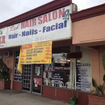 Red Hair Salon - Getting our nails done!! - Hair Stylists Near Me - Westminster, California Red Hair Salon - Getting our nails done!! - Hair Stylists Near Me - Westminster, California